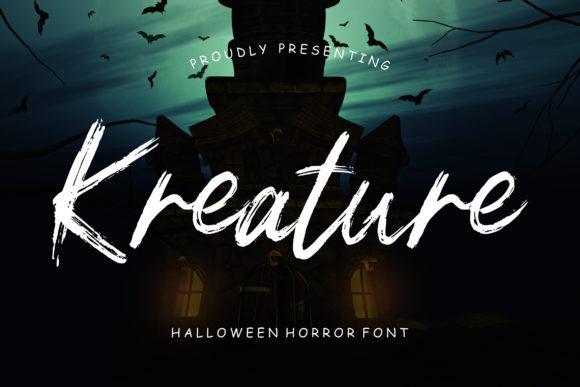 Kreature Font Poster 1