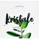 Kristale Font Poster 1