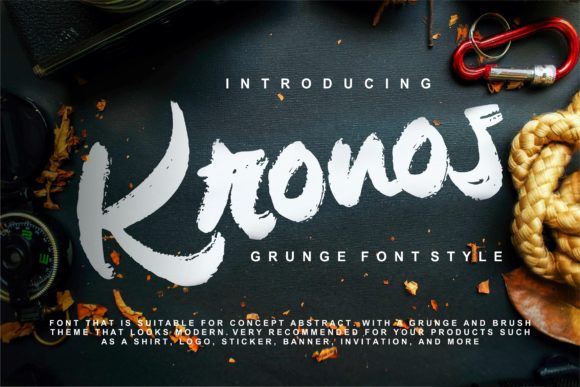 Kronos Font Poster 1