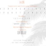 La Lune Duo Font Poster 6