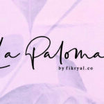 La Paloma Font Poster 1