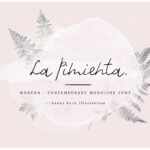 La Pimienta Font Poster 1