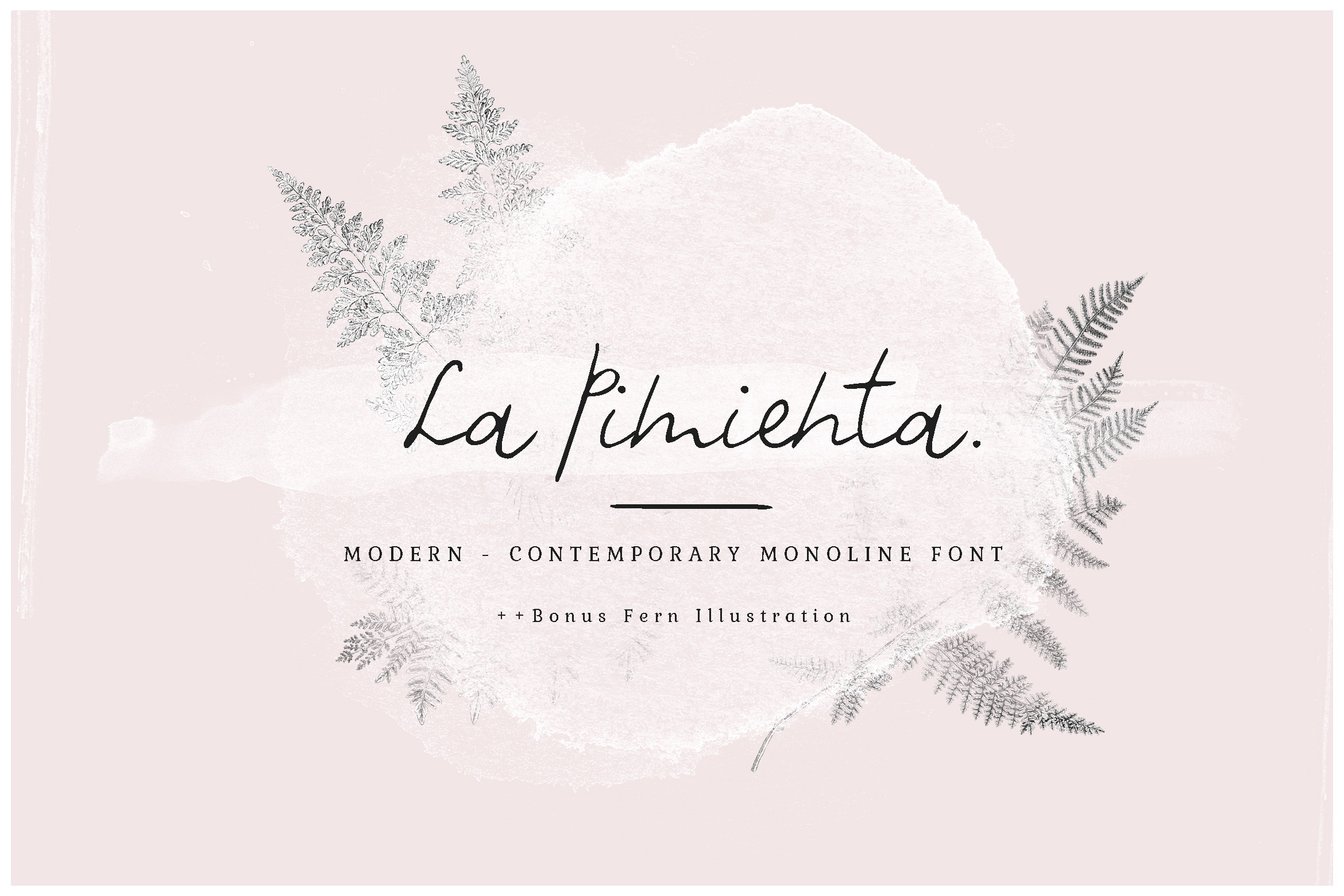 La Pimienta Font Poster 1