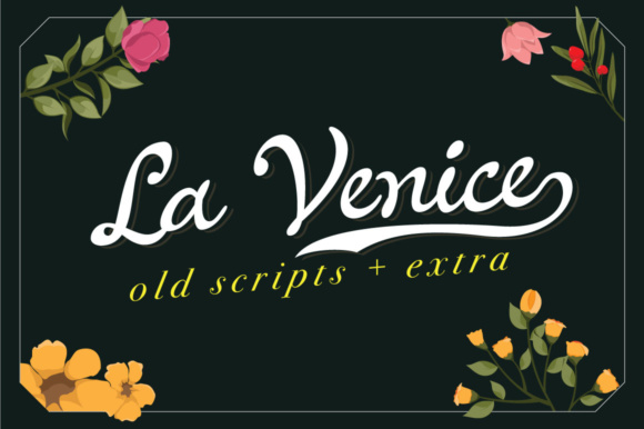 La Venice Font Poster 1