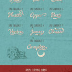 La Venice Font Poster 2