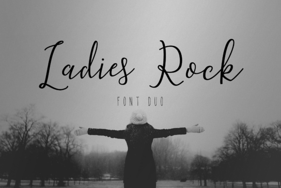 Ladies Rock Duo Font Poster 1