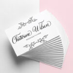 Lady Angelina Script Font Poster 8