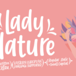 Lady Nature Font Poster 1