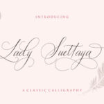 Lady Suettaya Font Poster 9