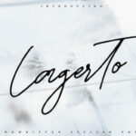 Lagerto Font Poster 1
