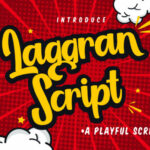 Laggran Font Poster 1