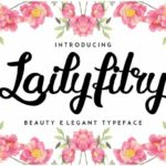 Lailyfitry Font Poster 1