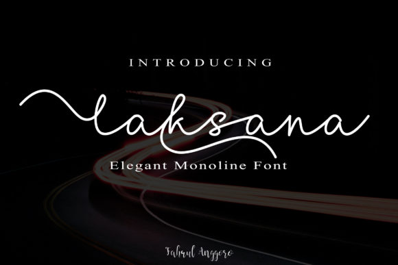 Laksana Font Poster 1