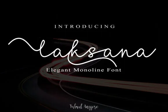 Laksana Font Laksana Font Poster 1