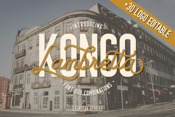 Lambretta Kongo Duo Font