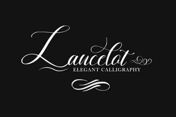 Lancelot Font Poster 1