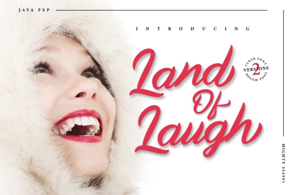 Land of Laugh Font Poster 1