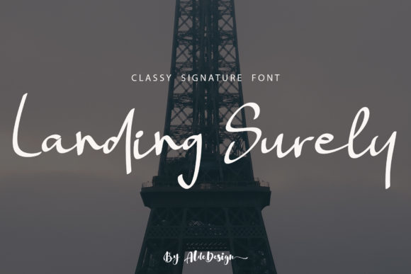 Landing Surely Font