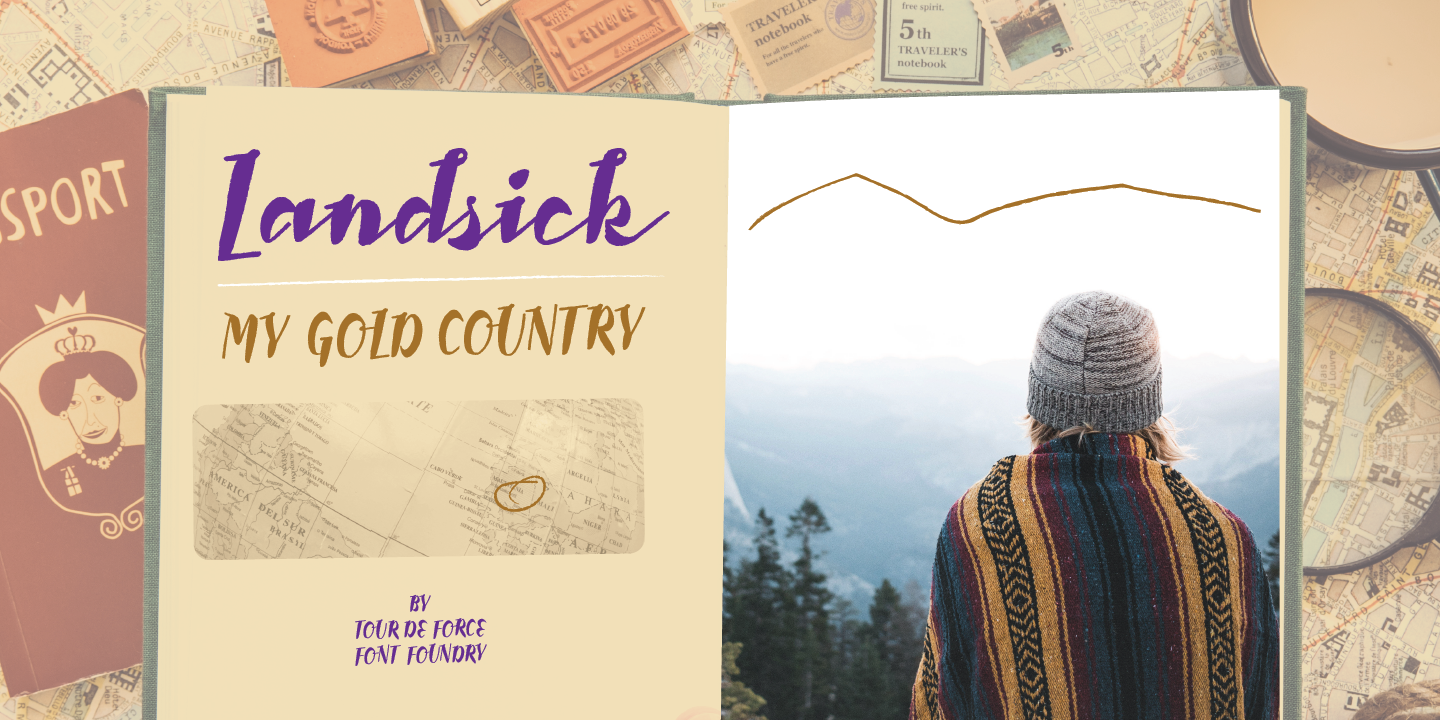 Landsick Font