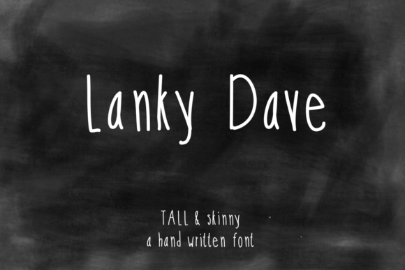 Lanky Dave Font