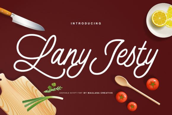 Lany Jesty Script Font