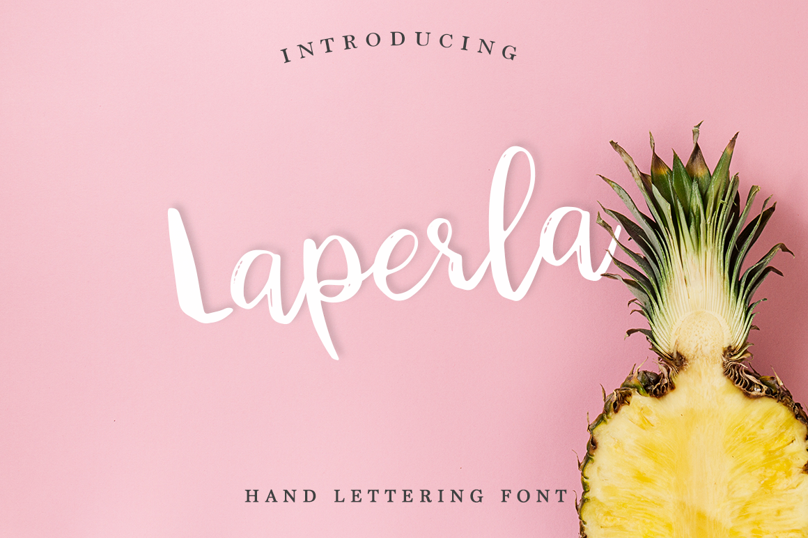 Laperla Font Poster 1