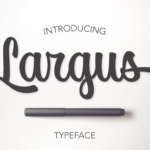 Largus Font Poster 1