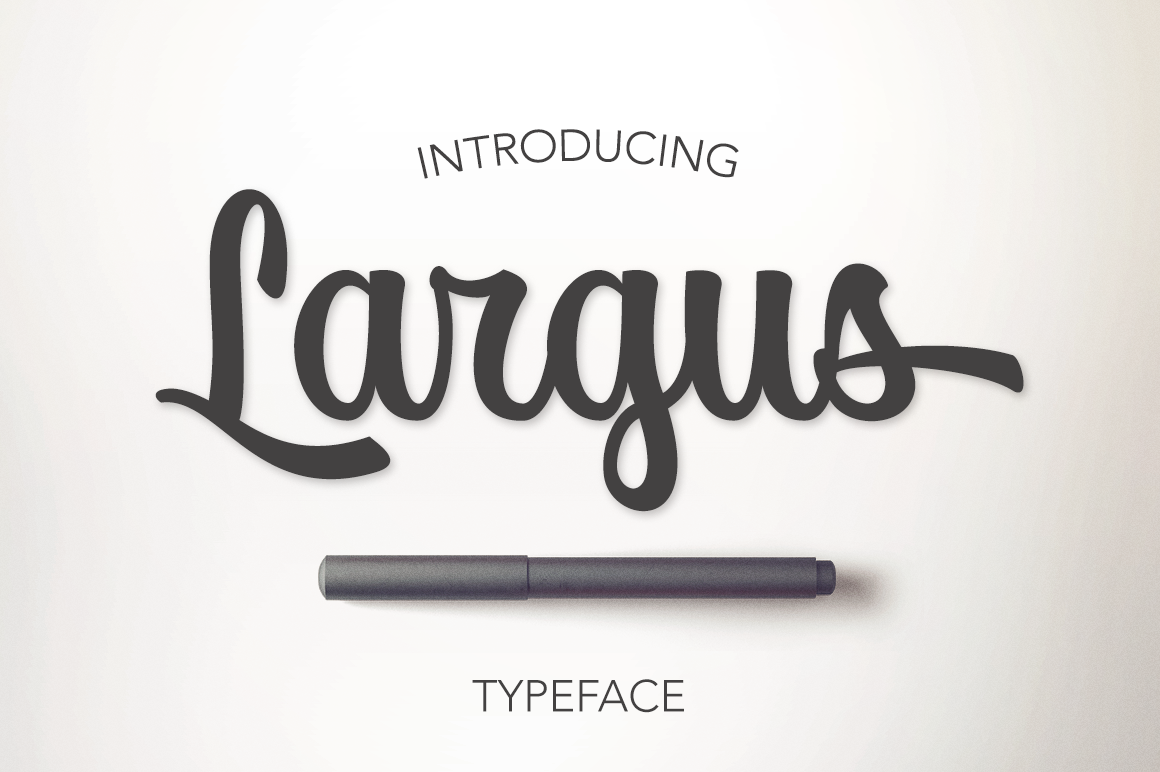 Largus Font Poster 1