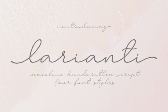 Larianti Monoline Font