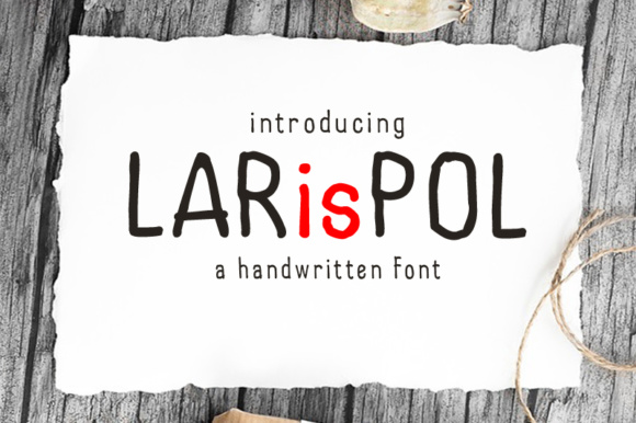 Larispol Font Poster 1