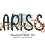 Larissa Beauty Font Poster 1