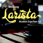 Larista Font Poster 1