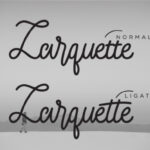 Larquette Font Poster 5