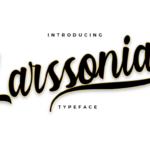 Larssonia Font Poster 1