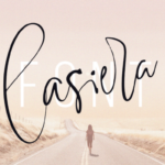 Lasiera Script Font Poster 1