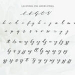 Lassitude Font Poster 10