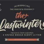 Lastwinter Font Poster 1
