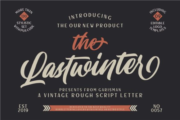 Lastwinter Font Poster 1