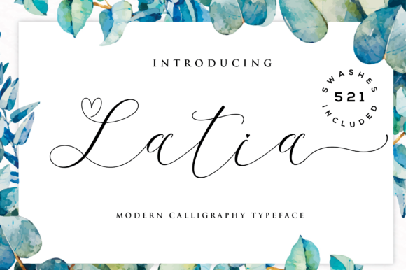 Latia Script Font