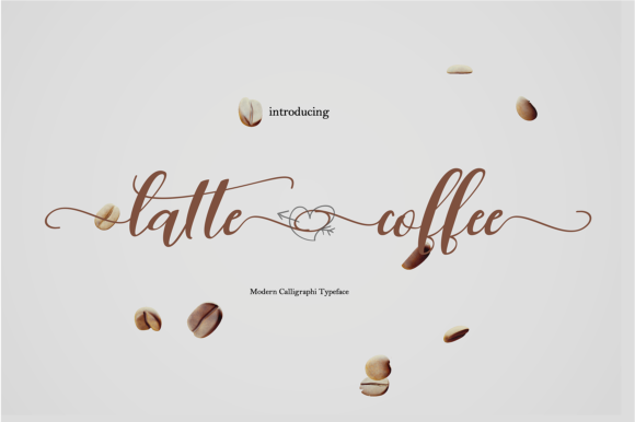 Latte Coffee Font