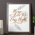 Latte Coffee Font Poster 6