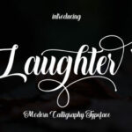 Laughter Font Poster 1