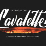 Lavalette Font Poster 1