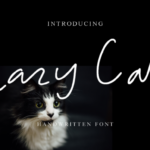 Lazy Cat Font Poster 1