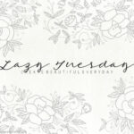 Lazy Tuesday Script Font Poster 1