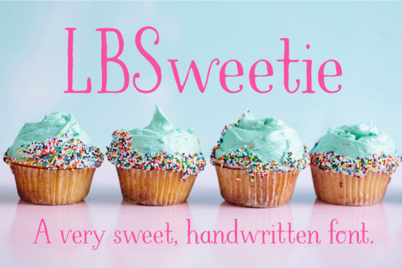 LBSweetie Font Poster 1