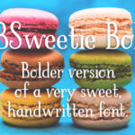 LBSweetie Bold Font Poster 1