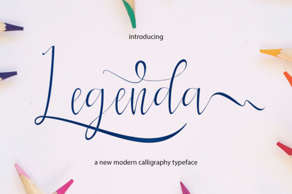 Legenda Font Poster 1