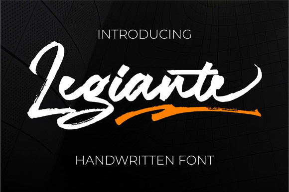 Legiante Font Poster 1