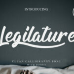 Legilature Font Poster 1